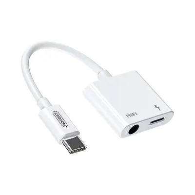 Joyroom SH-C1 Type-C HIFI + PD Audio Converter-White